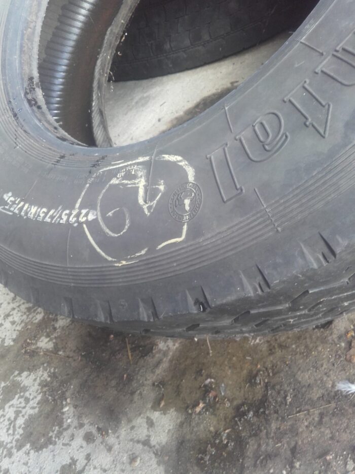 Anvelopa, cauciuc Continental 225/75R17.5 fata folosit - imagine 1
